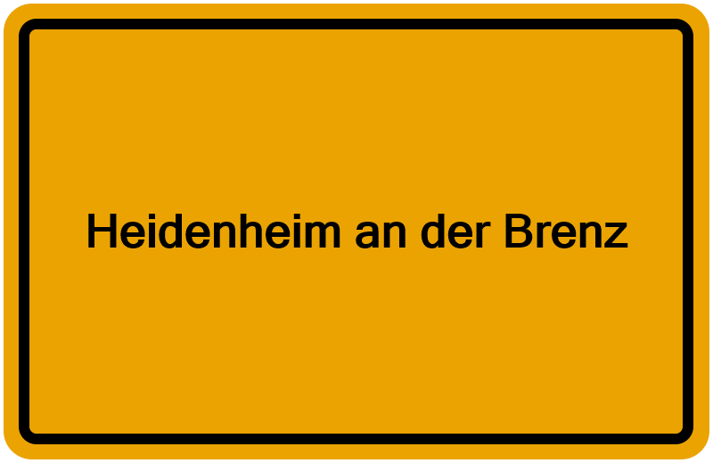 Handelsregisterauszug Heidenheim an der Brenz